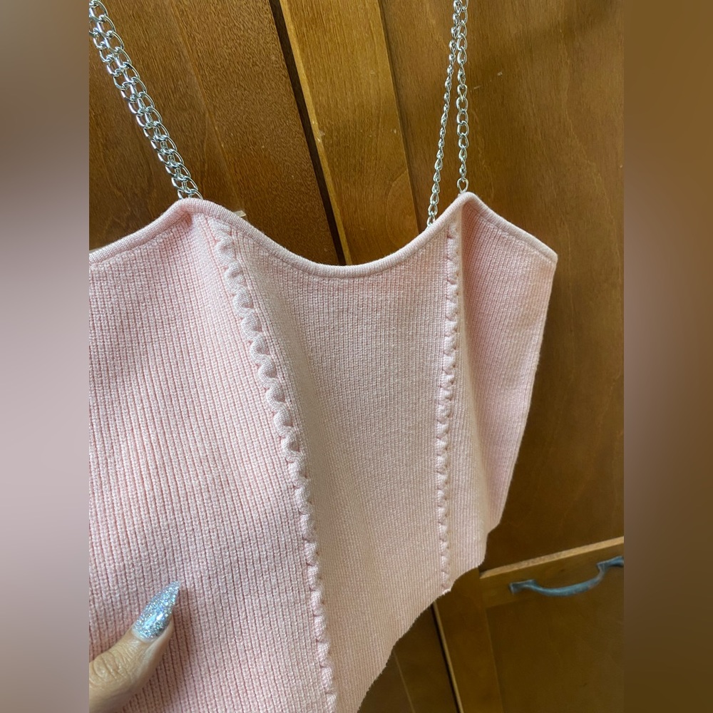 Pink Fuzzy Top - Picture 8 of 9
